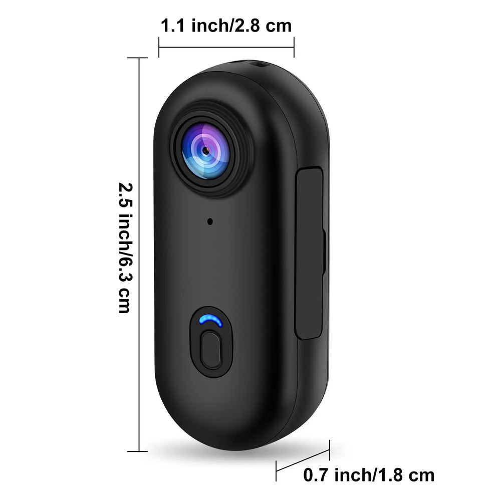 Mini Body Camera - The #1 Smallest 4K POV Camera