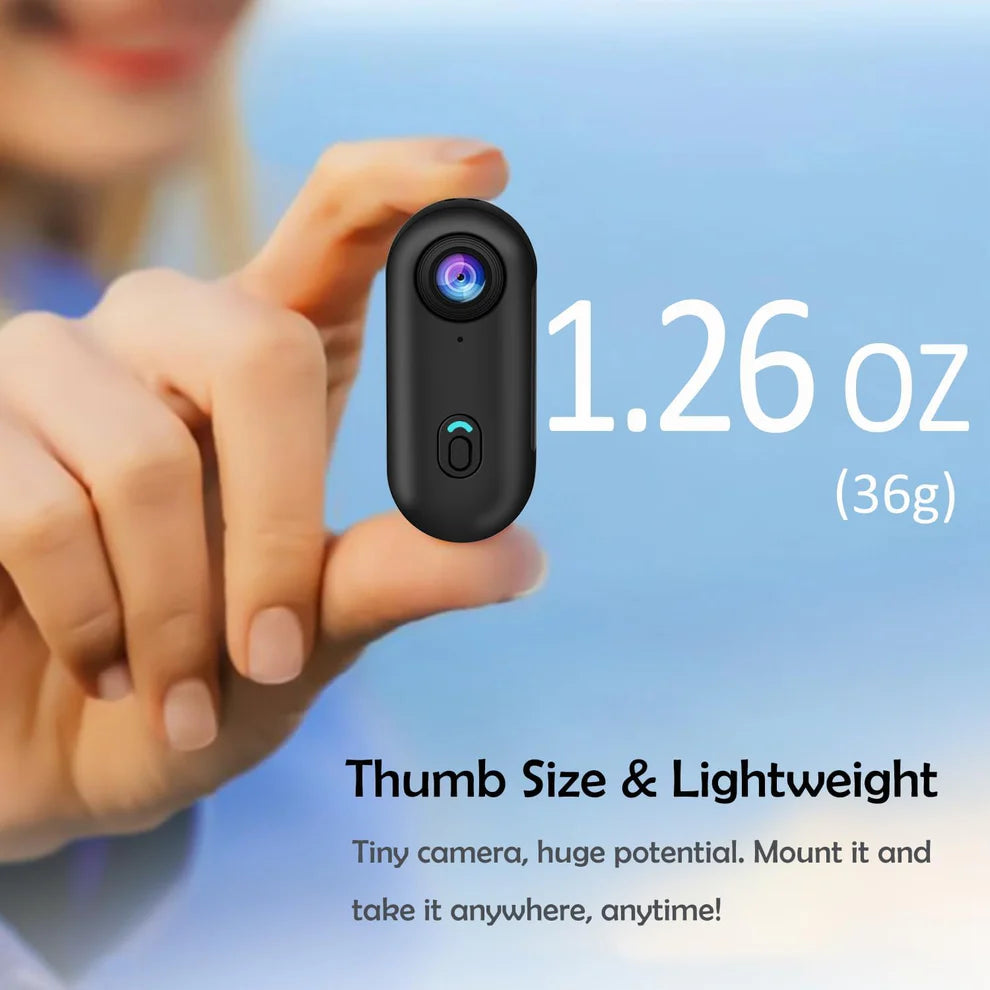 Mini Body Camera - The #1 Smallest 4K POV Camera